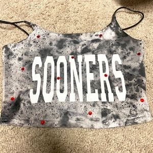 Oklahoma Sooners crop top